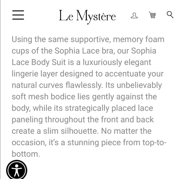 LE MYSTERE Sophia Lace Underwire Bodysuit - Picture 12 of 16